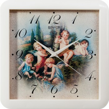 Часы настенные П-А7-327 Ангелы в Ужуре - uzhur.mebel54.com | фото