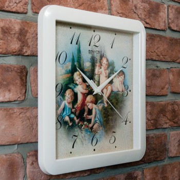 Часы настенные П-А7-327 Ангелы в Ужуре - uzhur.mebel54.com | фото