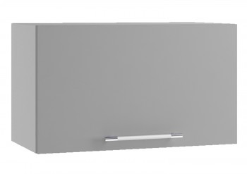 Гарда ПГ 600 шкаф верхний горизонтальный (Белый Эмалит/корпус Серый) в Ужуре - uzhur.mebel54.com | фото