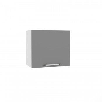 Гарда ВПГ 500 шкаф верхний горизонтальный высокий (Белый Эмалит/корпус Серый) в Ужуре - uzhur.mebel54.com | фото