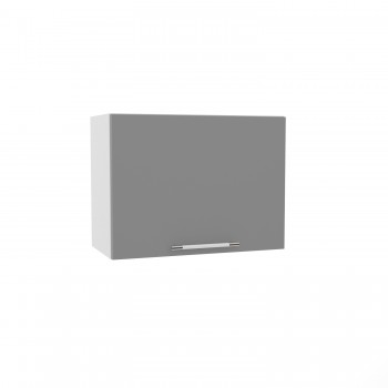 Гарда ВПГ 600 шкаф верхний горизонтальный высокий (Белый Эмалит/корпус Серый) в Ужуре - uzhur.mebel54.com | фото