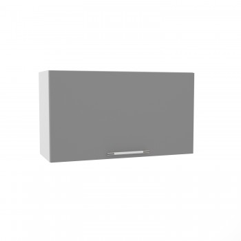Корато ВПГ 800 шкаф верхний горизонтальный высокий (Кварц черный/корпус Серый) в Ужуре - uzhur.mebel54.com | фото