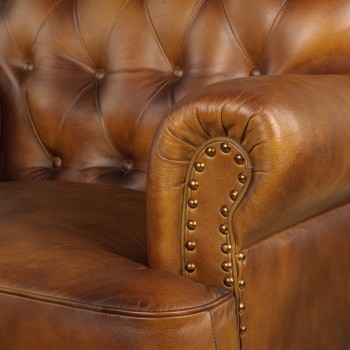 Кресло кожаное Чарльз в Ужуре - uzhur.mebel54.com | фото