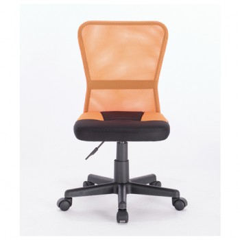 Кресло компактное BRABIX Smart MG-313 (черный, оранжевый) в Ужуре - uzhur.mebel54.com | фото