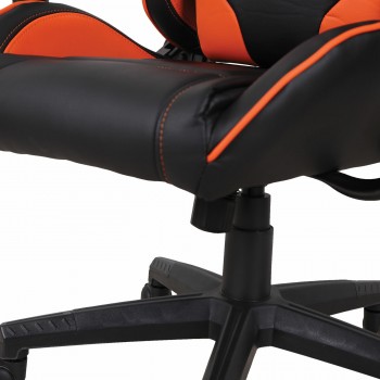 Кресло компьютерное BRABIX GT Racer GM-100 (черный, оранжевый) в Ужуре - uzhur.mebel54.com | фото