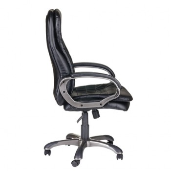 Кресло офисное BRABIX Omega EX-589 (черное) в Ужуре - uzhur.mebel54.com | фото