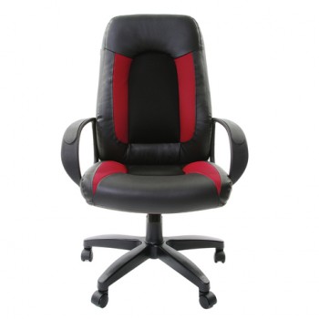 Кресло офисное BRABIX Strike EX-525 (черно-красный) в Ужуре - uzhur.mebel54.com | фото