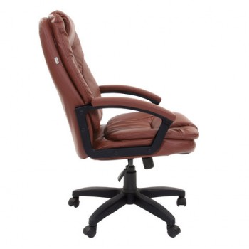 Кресло офисное BRABIX Trend EX-568 (коричневый) в Ужуре - uzhur.mebel54.com | фото