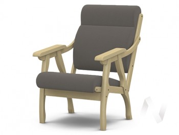 Кресло Вега-10 (бесцветный лак/ULTRA STONE) в Ужуре - uzhur.mebel54.com | фото