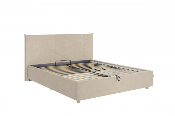 Кровать 1,6 Квест с подъемным механизмом (Топаз велюр) купить в Ужуре - uzhur.mebel54.com | фото