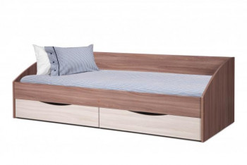Кровать одинарная "Фея-3" (симметричная) в Ужуре - uzhur.mebel54.com | фото