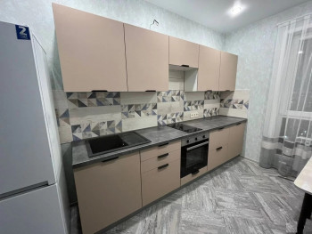 Модульная кухня Норд 2,5 м (Софт какао/Белый) в Ужуре - uzhur.mebel54.com | фото