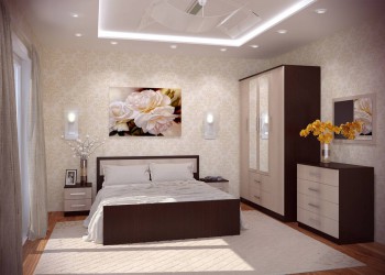 Модульная спальня Фиеста в Ужуре - uzhur.mebel54.com | фото