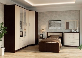 Модульная спальня Фиеста в Ужуре - uzhur.mebel54.com | фото