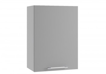 Монца ВП 500 шкаф верхний высокий (Белый софт/корпус Серый) в Ужуре - uzhur.mebel54.com | фото