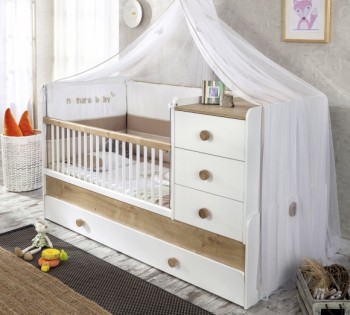 NATURA BABY Детская кровать-трансформер 20.31.1015.00 в Ужуре - uzhur.mebel54.com | фото