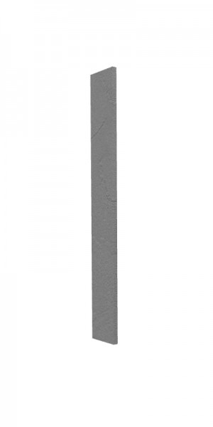 Панель торцевая (для шкафа верхнего торцевого высокого) ВПТ 400 Лофт (Штукатурка серая) в Ужуре - uzhur.mebel54.com | фото