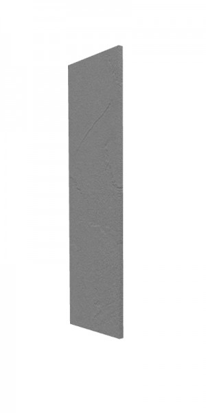 Панель торцевая (для шкафа верхнего высокого) ВП Лофт (Штукатурка серая) в Ужуре - uzhur.mebel54.com | фото