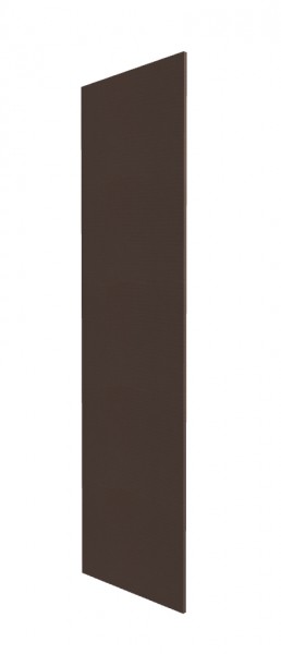 Панель торцевая ПН/ПНЯ М Квадро (для пеналов) Шоколад кожа в Ужуре - uzhur.mebel54.com | фото
