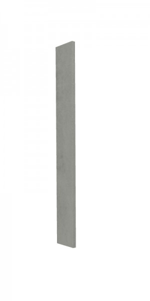 Панель торцевая ВПТ 400 Лофт (для шкафа торцевого верхнего) Бетон светлый в Ужуре - uzhur.mebel54.com | фото