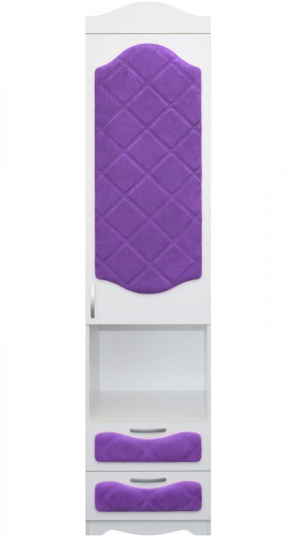 Пенал с ящиками серии Иллюзия 32 Фиолетовый в Ужуре - uzhur.mebel54.com | фото
