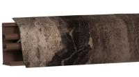 Плинтус LB-38, L=3000мм, мрамор бергамо темный в Ужуре - uzhur.mebel54.com | фото