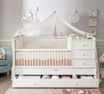 ROMANTIC BABY Детская кровать-трансформер 20.21.1015.00 в Ужуре - uzhur.mebel54.com | фото