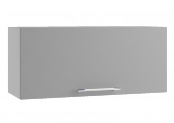 Ройс ПГ 800 Шкаф верхний горизонтальный (Графит софт/корпус Серый) в Ужуре - uzhur.mebel54.com | фото