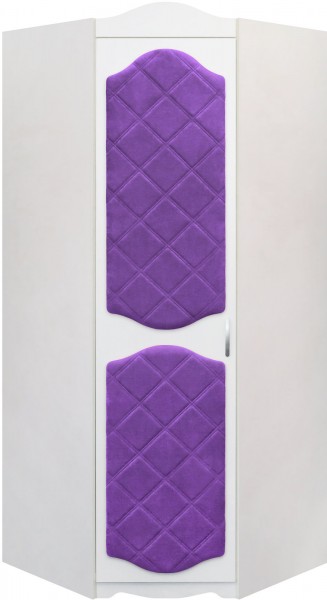 Шкаф угловой Иллюзия 32 Фиолетовый в Ужуре - uzhur.mebel54.com | фото