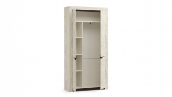 Шкаф для одежды 33.18 Лючия бетон в Ужуре - uzhur.mebel54.com | фото