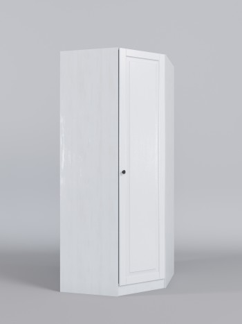 Шкаф угловой (угловая секция) Классика (Белый/корпус Выбеленное дерево) в Ужуре - uzhur.mebel54.com | фото
