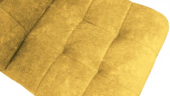 Стул «Аспен» К3 Черный муар/Микровелюр Wellmart Yellow в Ужуре - uzhur.mebel54.com | фото