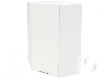 Угловой шкаф Валерия-М ШВУ 599 (Белый глянец/Белый/верхний/высокий) в Ужуре - uzhur.mebel54.com | фото