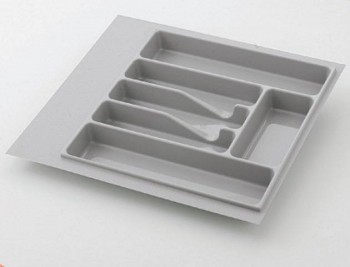 Вкладыш для кухонных принадлежностей, серый, Volpato 300 мм в Ужуре - uzhur.mebel54.com | фото