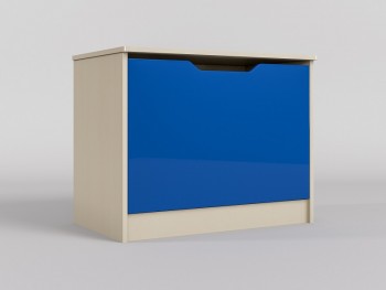 Ящик для игрушек Скай люкс (Синий/корпус Клен) в Ужуре - uzhur.mebel54.com | фото